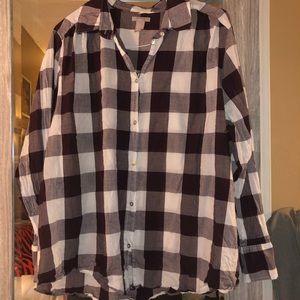 Plaid Button Up